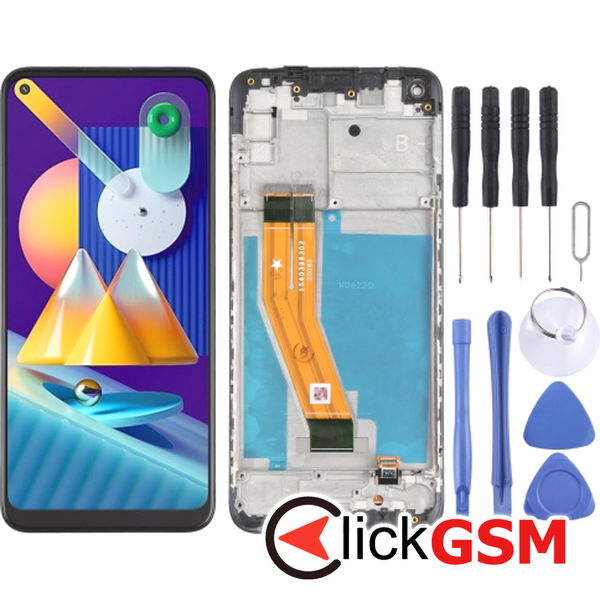 Piesa Piesa Display Cu Touchscreen Si Rama Samsung Galaxy M11 4f04