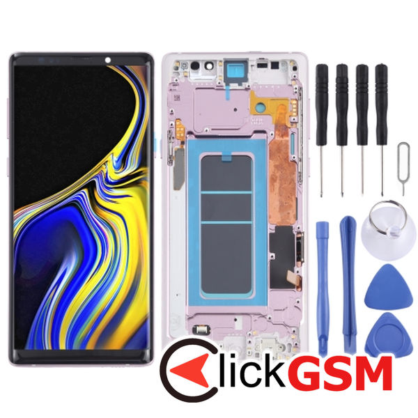 Piesa Display Cu Touchscreen Si Rama Samsung Galaxy Note9 4f18