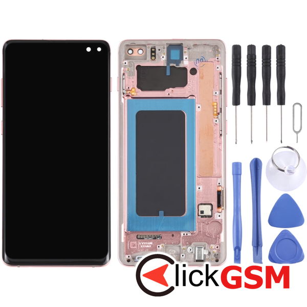 Piesa Display Cu Touchscreen Si Rama Samsung Galaxy S10.plus 4ejk