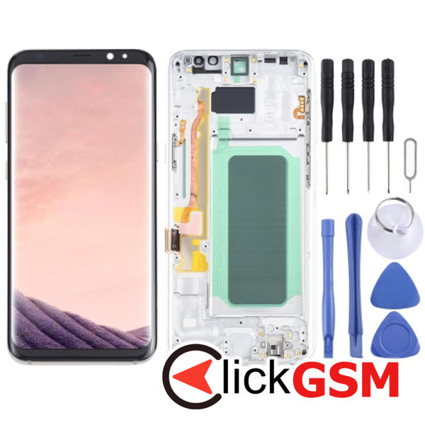 Piesa Display Cu Touchscreen Si Rama Samsung Galaxy S8.plus 4f1j