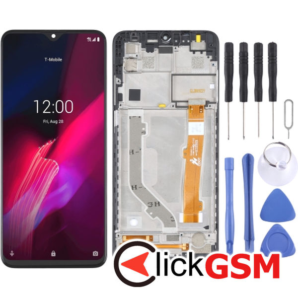 Piesa Piesa Display Cu Touchscreen Si Rama T Mobile Revvl 4.plus 2uqz