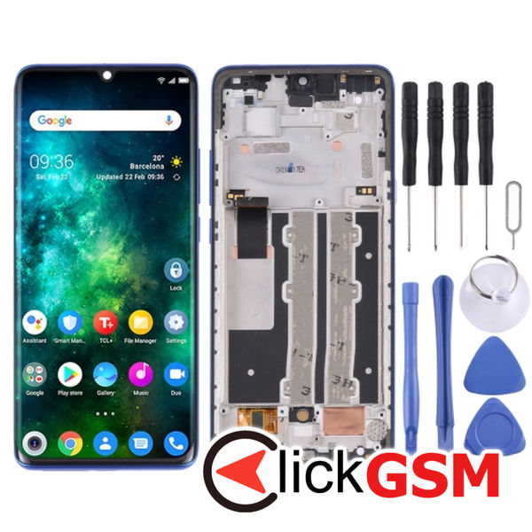 Piesa Piesa Display Cu Touchscreen Si Rama Tcl 10 Plus 4oue