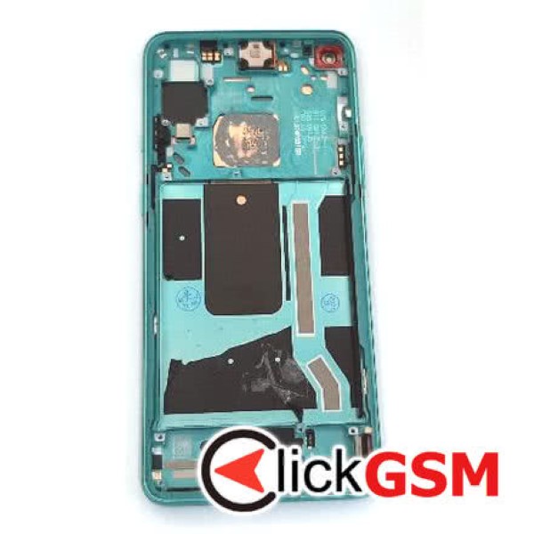 Piesa Display Cu Touchscreen Si Rama Verde Oneplus 8t 26md