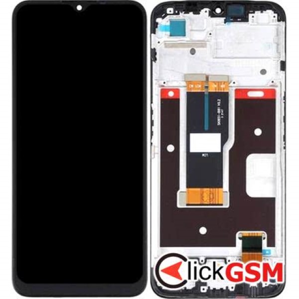 Piesa Piesa Display Cu Touchscreen Si Rama Verde Realme C31 27xc