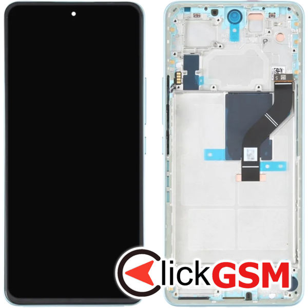 Piesa Piesa Display Cu Touchscreen Si Rama Verde Xiaomi 12 Lite 4w31