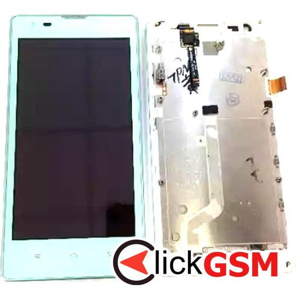 Piesa Piesa Display Cu Touchscreen Si Rama Verde Xiaomi Redmi 1s 39fq