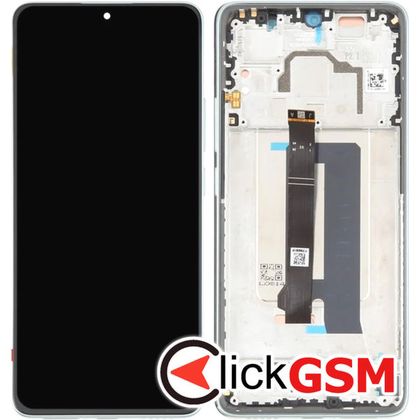 Piesa Display Cu Touchscreen Si Rama Verde Xiaomi Redmi K70e 5g 4x6e