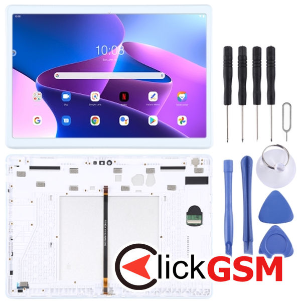 Piesa Display Cu Touchscreen Si Rama White Lenovo Tab M10 2nd Gen 2woh