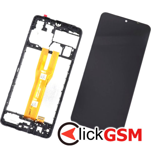 Piesa Display Cu Touchscreen Si Rama White Samsung Galaxy A06 4m6q