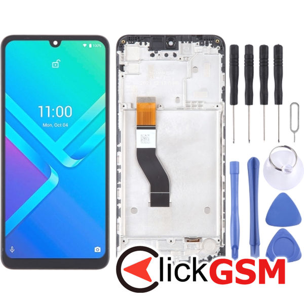 Piesa Display Cu Touchscreen Si Rama Wiko Y82 24f0