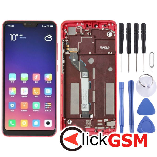 Piesa Display Cu Touchscreen Si Rama Xiaomi Mi 8 Lite 25jz