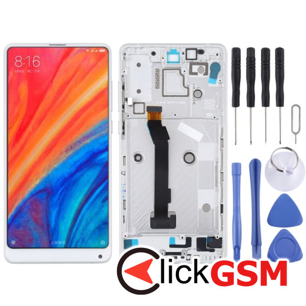 Piesa Display Cu Touchscreen Si Rama Xiaomi Mi Mix 2s 25jo