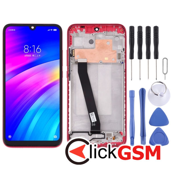 Piesa Display Cu Touchscreen Si Rama Xiaomi Redmi 7 4p5f