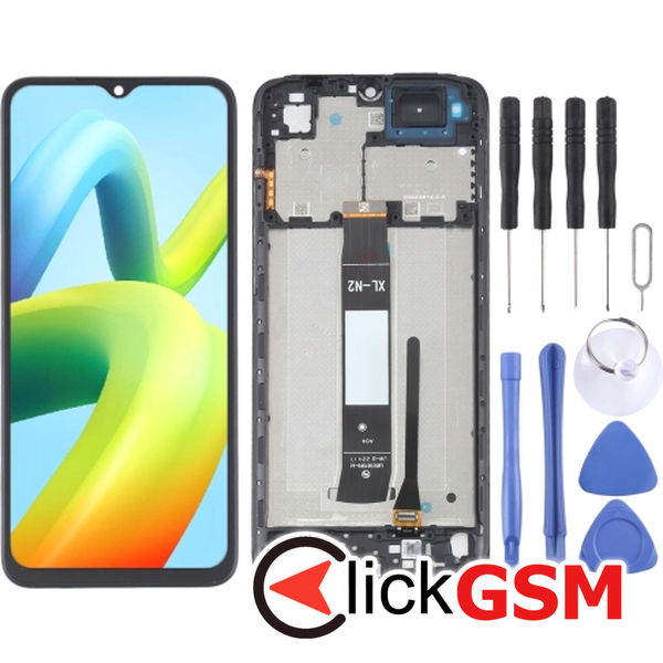 Piesa Display Cu Touchscreen Si Rama Xiaomi Redmi A1 2umr