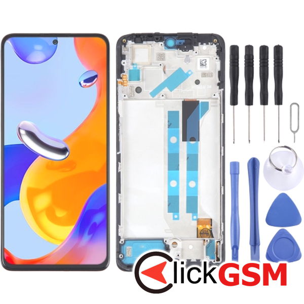 Piesa Display Cu Touchscreen Si Rama Xiaomi Redmi Note 11 Pro 2uuz