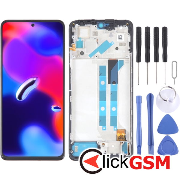 Piesa Piesa Display Cu Touchscreen Si Rama Xiaomi Redmi Note 11 Pro.plus 5g 2uux