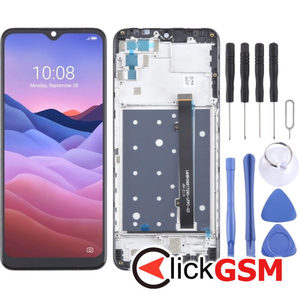 Piesa Piesa Display Cu Touchscreen Si Rama Zte Blade V2020 3g0t