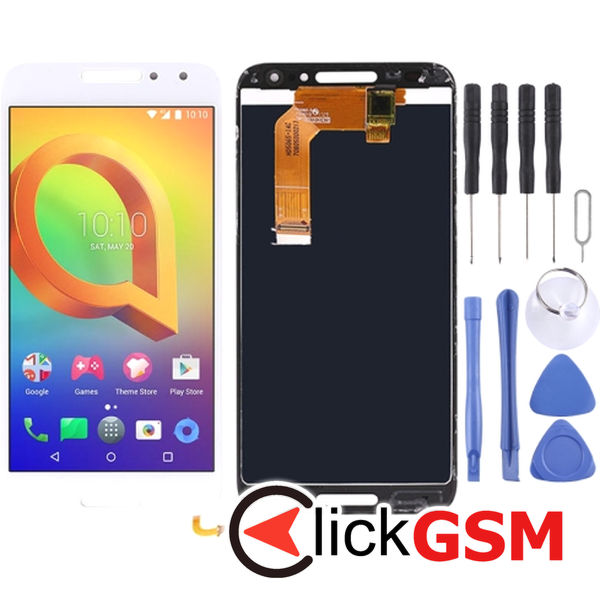 Piesa Piesa Display Cu Touchscreen White Alcatel A3 24bl