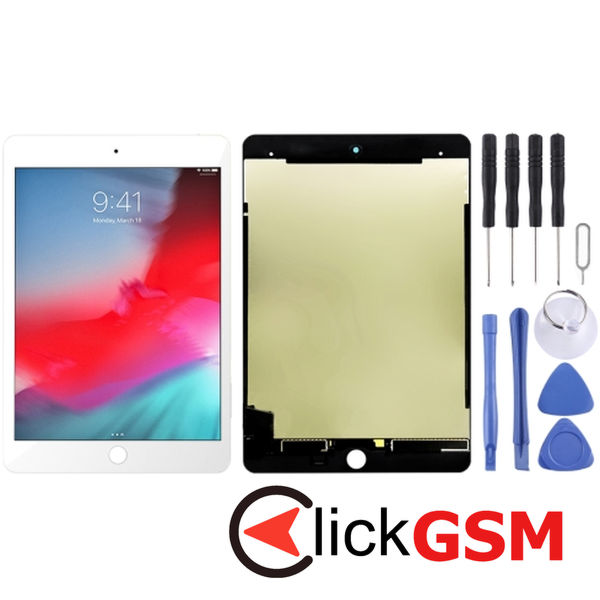 Piesa Display Cu Touchscreen White Apple Ipad Mini 5 2ajp