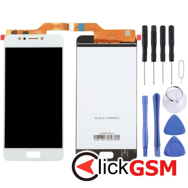 Piesa Piesa Display Cu Touchscreen White Asus Zenfone 4 Max 25cu