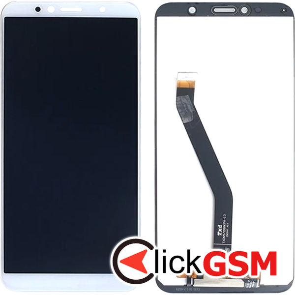 Piesa Piesa Display Cu Touchscreen White Honor 7a 1ec4