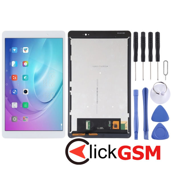 Piesa Display Cu Touchscreen White Huawei Mediapad T2 10.0 Pro 2c1q