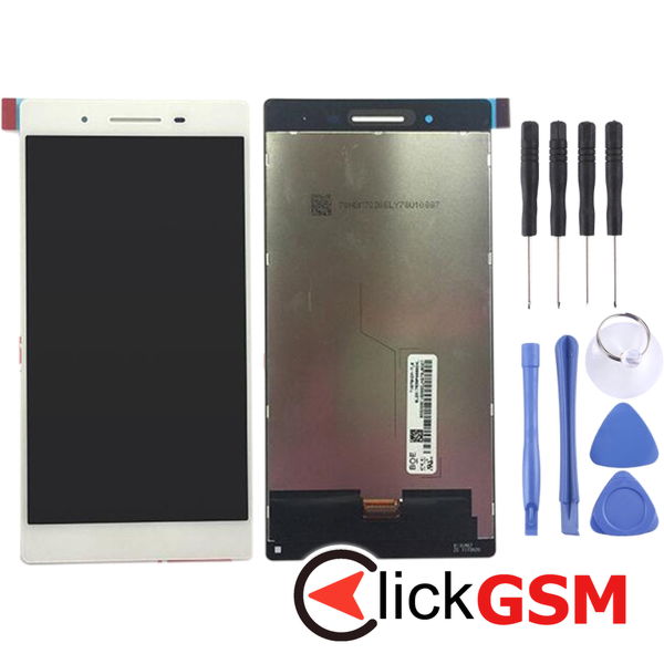 Piesa Piesa Display Cu Touchscreen White Lenovo Tab 7 2448