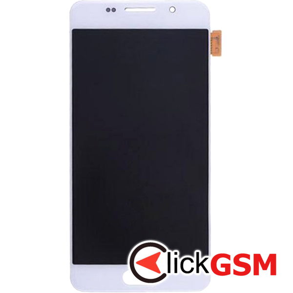 Piesa Piesa Display Cu Touchscreen White Samsung Galaxy A3 2016 4ep4