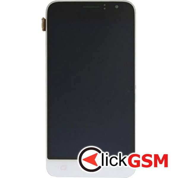 Piesa Piesa Display Cu Touchscreen White Samsung Galaxy J1 2016 4eqr