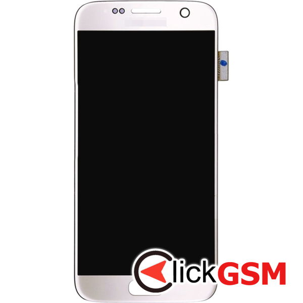 Piesa Piesa Display Cu Touchscreen White Samsung Galaxy S7 4el5