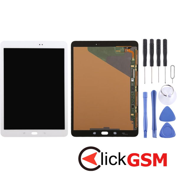 Piesa Display Cu Touchscreen White Samsung Galaxy Tab S2 9.7 4eit