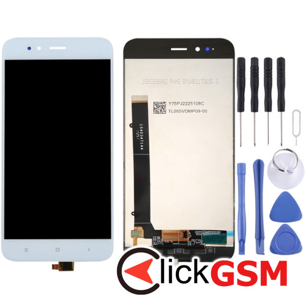 Piesa Piesa Display Cu Touchscreen White Xiaomi Mi 5x 262a