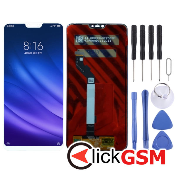 Piesa Piesa Display Cu Touchscreen White Xiaomi Mi 8 Lite 4p2n