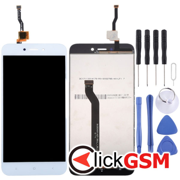 Piesa Display Cu Touchscreen White Xiaomi Redmi 5a 263l