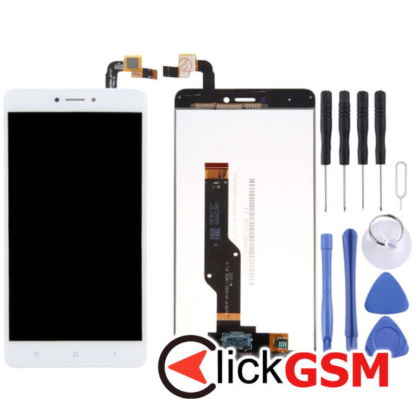 Piesa Piesa Display Cu Touchscreen White Xiaomi Redmi Note 4x 25ki