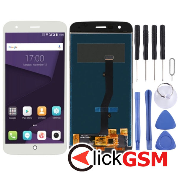 Piesa Display Cu Touchscreen White Zte Blade V8 Lite 1yau