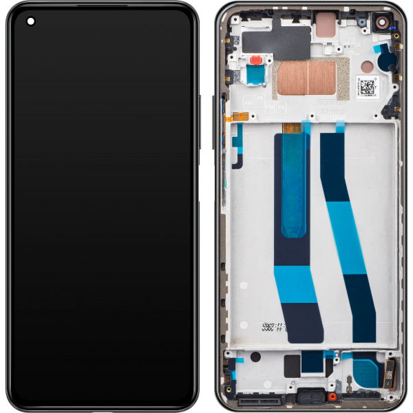 Display cu Touchscreen Xiaomi 11 Lite 5G Ne · Display cu Touchscreen Xiaomi 11 Lite 5G NE, cu Rama, Negru (Truffle Black), (provine din dezmembrari) 5600030K9D00