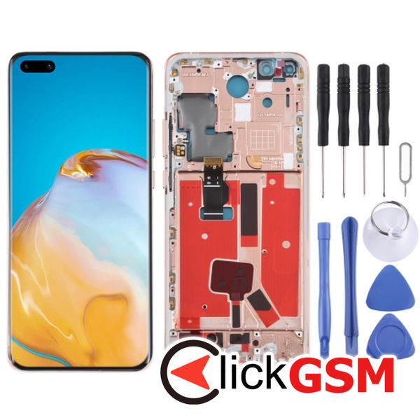 Piesa Display Gold Huawei P40 Pro 49e2