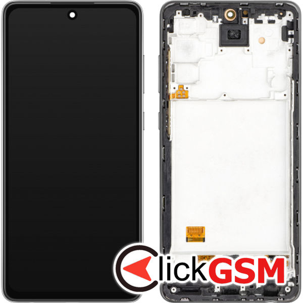 Piesa Piesa Display Negru Samsung Galaxy A72 4mca