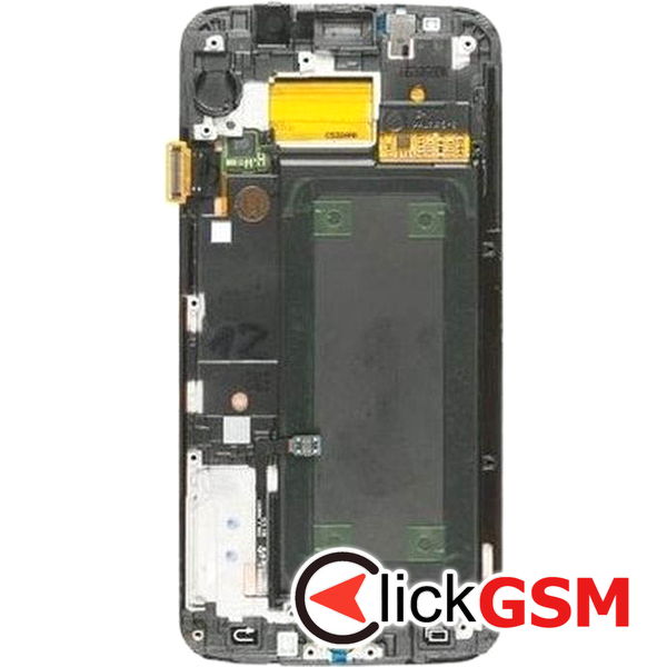 Piesa Display Original Alb Samsung Galaxy S6 Edge 4525