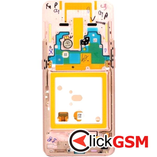 Piesa Piesa Display Original Auriu Samsung Galaxy A80 45ok