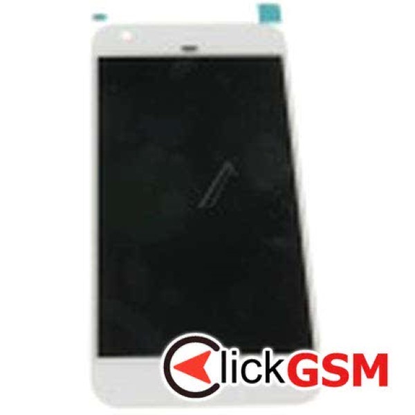 Piesa Display Original Cu Touchscreen Alb Google Pixel 3fzr