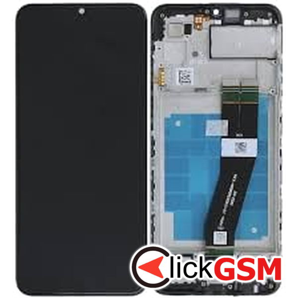 Piesa Piesa Display Original Cu Touchscreen Negru Samsung Galaxy A03 2dij