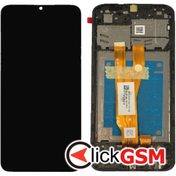 Piesa Display Original Cu Touchscreen Negru Samsung Galaxy A03 Core 3462