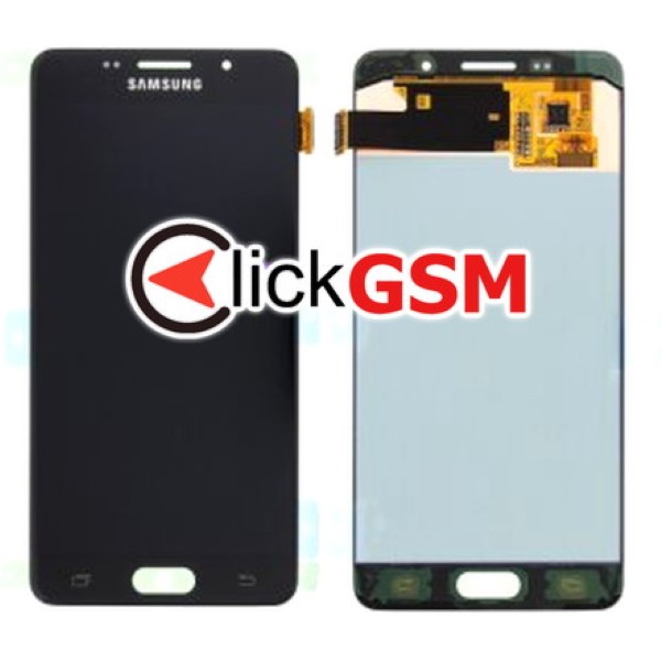 Piesa Piesa Display Original Cu Touchscreen Negru Samsung Galaxy A5 2016 3dny