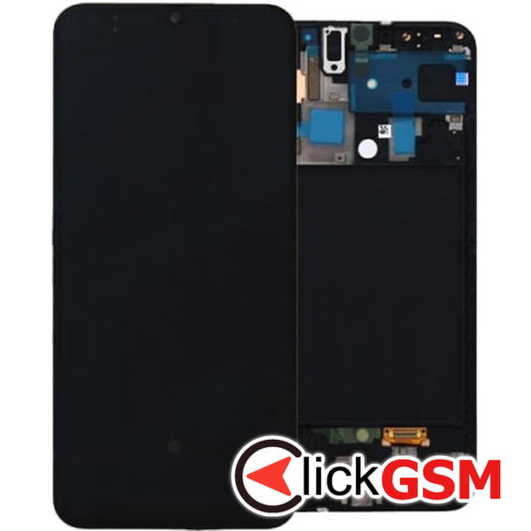 Piesa Piesa Display Original Cu Touchscreen Negru Samsung Galaxy A50 2djz