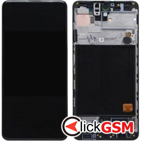 Piesa Piesa Display Original Cu Touchscreen Negru Samsung Galaxy A51 2dl9