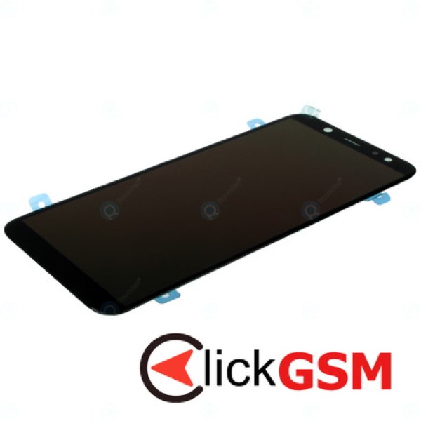 Piesa Display Original Cu Touchscreen Negru Samsung Galaxy A6 2018 N8k