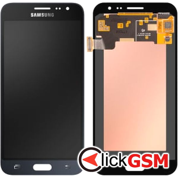 Piesa Piesa Display Original Cu Touchscreen Negru Samsung Galaxy J3 2016 2del