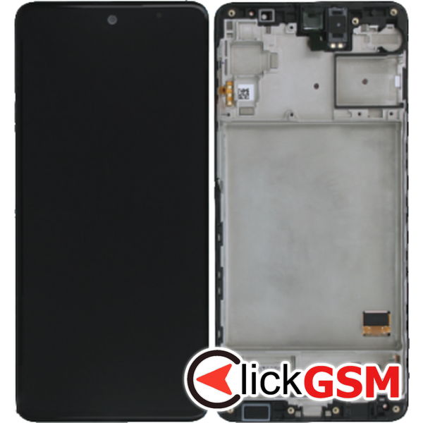 Piesa Piesa Display Original Cu Touchscreen Negru Samsung Galaxy M31s 2dlk